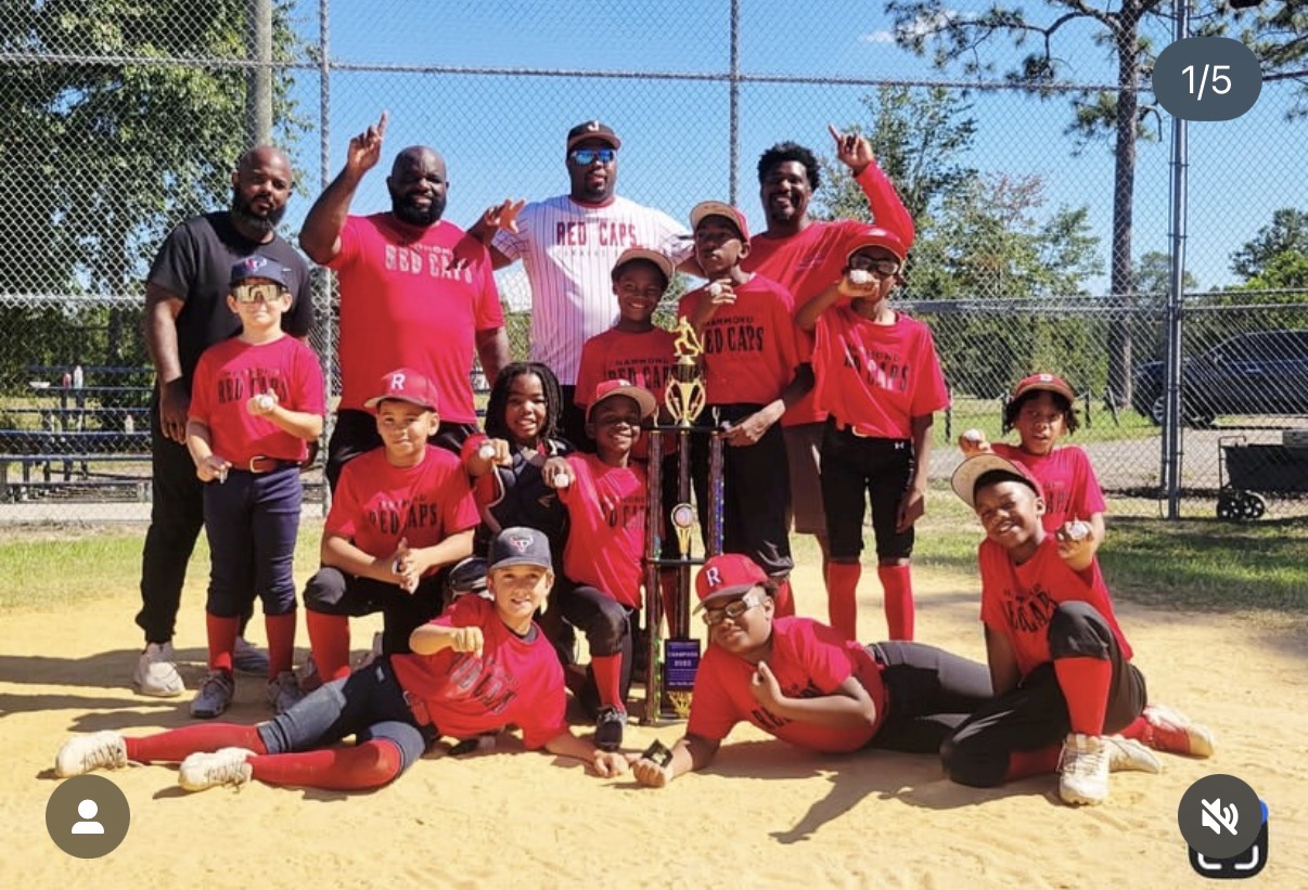 Hammond Park Redcaps tournament champions